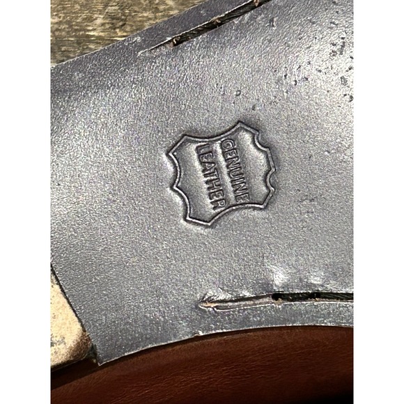 Johnnie-O Mens Leather Penny Clubhouse Loafers Made In Brazil 9.5 - Picture 8 of 9
